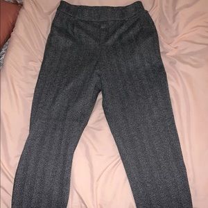 Fashion nova grey work pants